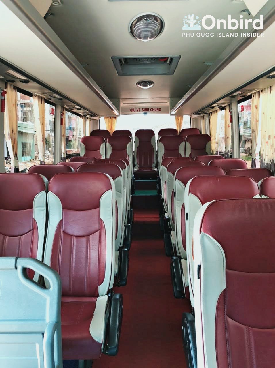 Phu Quoc Private car rental 34 seater car