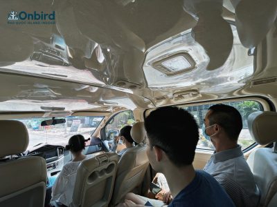 Phu Quoc Private car rental modern 9 seater car