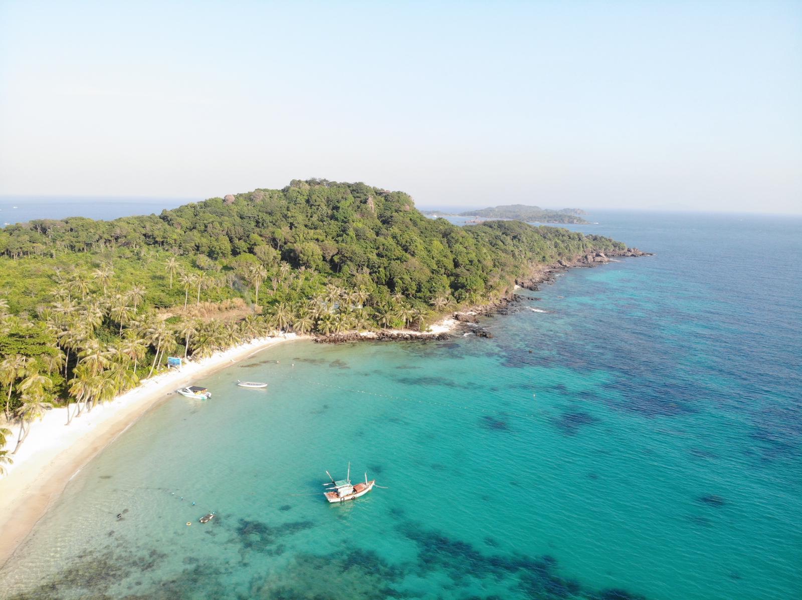 Hòn Mây Rút Trong trước 2019 - thời kỳ còn là hoang đảo với 1 hộ dân sinh sống