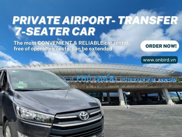 Private Airport Transfer 7 Seater Car