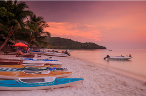 Hoàng hôn tại Bãi Sao