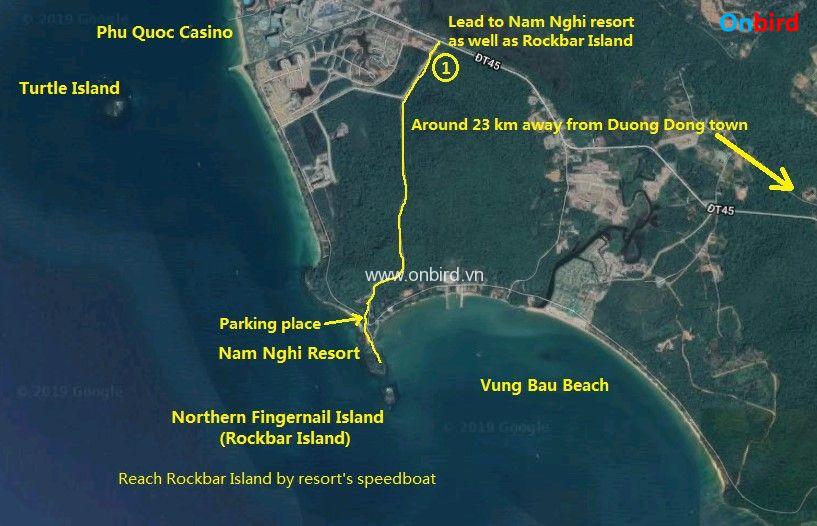 Northern Fingernail (Mong Tay) Island Phu Quoc - Phu Quoc Map