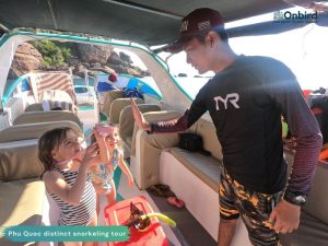 Snorkeling with kids in Phu Quoc Island