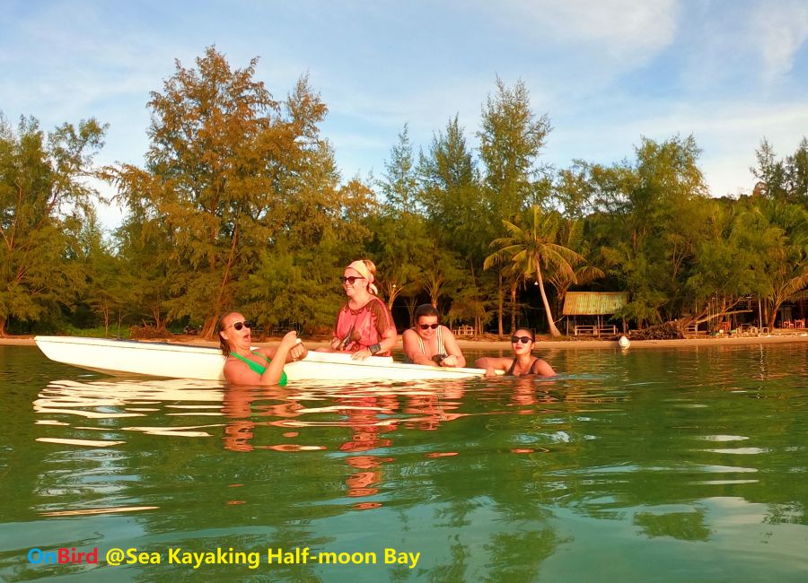 Break time at Casuarina Beach - Phu Quoc Amazing things to do - Kayaking in Phu Quoc Island