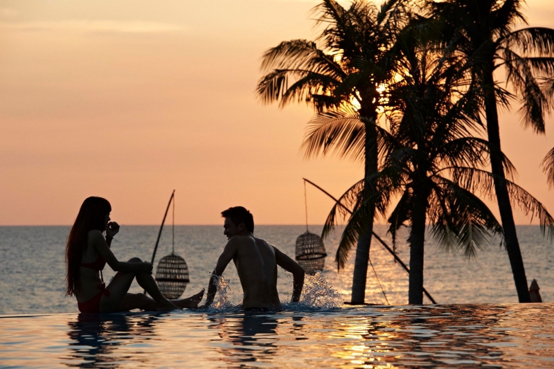 Jaw drop ocean view and stunning sunset at Chensea Resort Phu Quoc Island