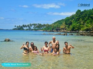 Turtle Head Rock Beach - Phu Quoc Private snorkeling tour with touristy-avoiding route