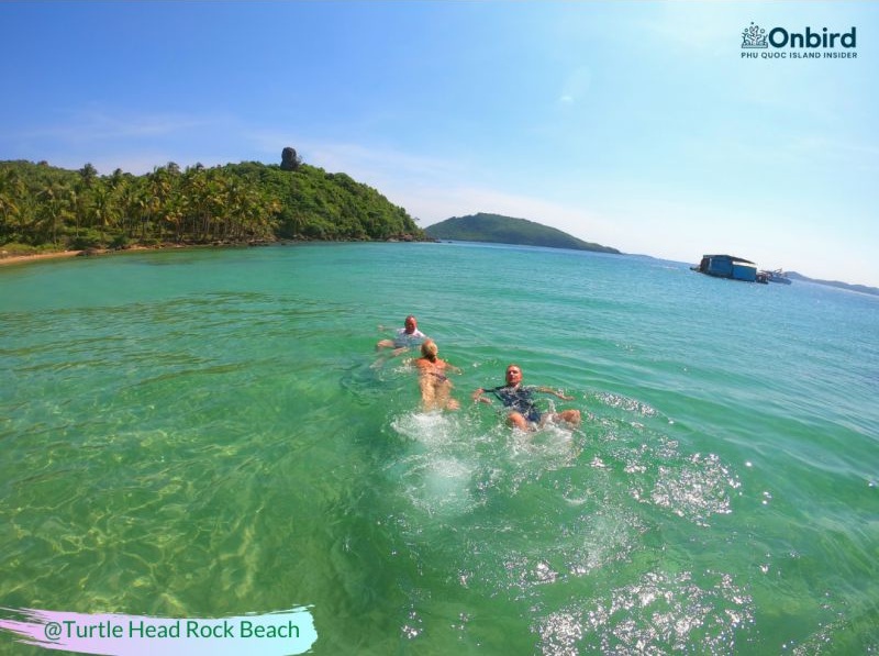 Turtle Head Rock Beach - An Thoi archipelago, Phu Quoc Island