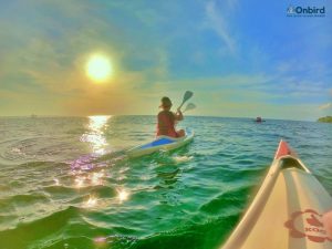 Amazing kayaking on the sea in Phu Quoc Island, Vietnam