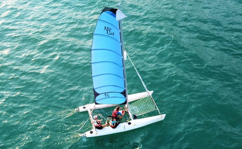 Sailing by Catamaran in Northwest Phu Quoc island (1)