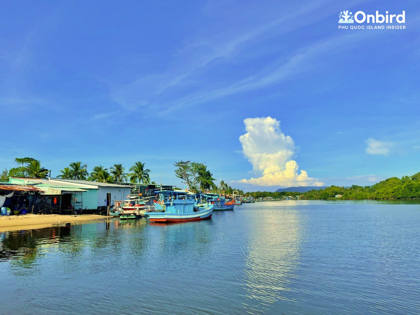 Cua Can river and Cua Can beach Phu Quoc island