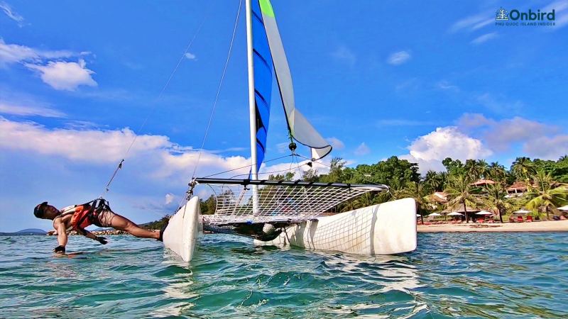 Sailing by Eco-Catamaran in Phu Quoc Island, Vietnam