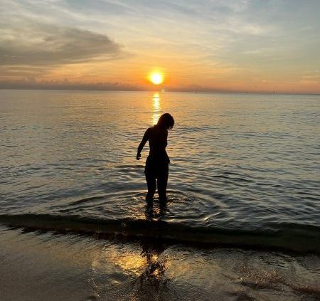 Phu Quoc island sunset Duong Dong beach
