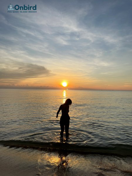 Phu Quoc island sunset Duong Dong beach