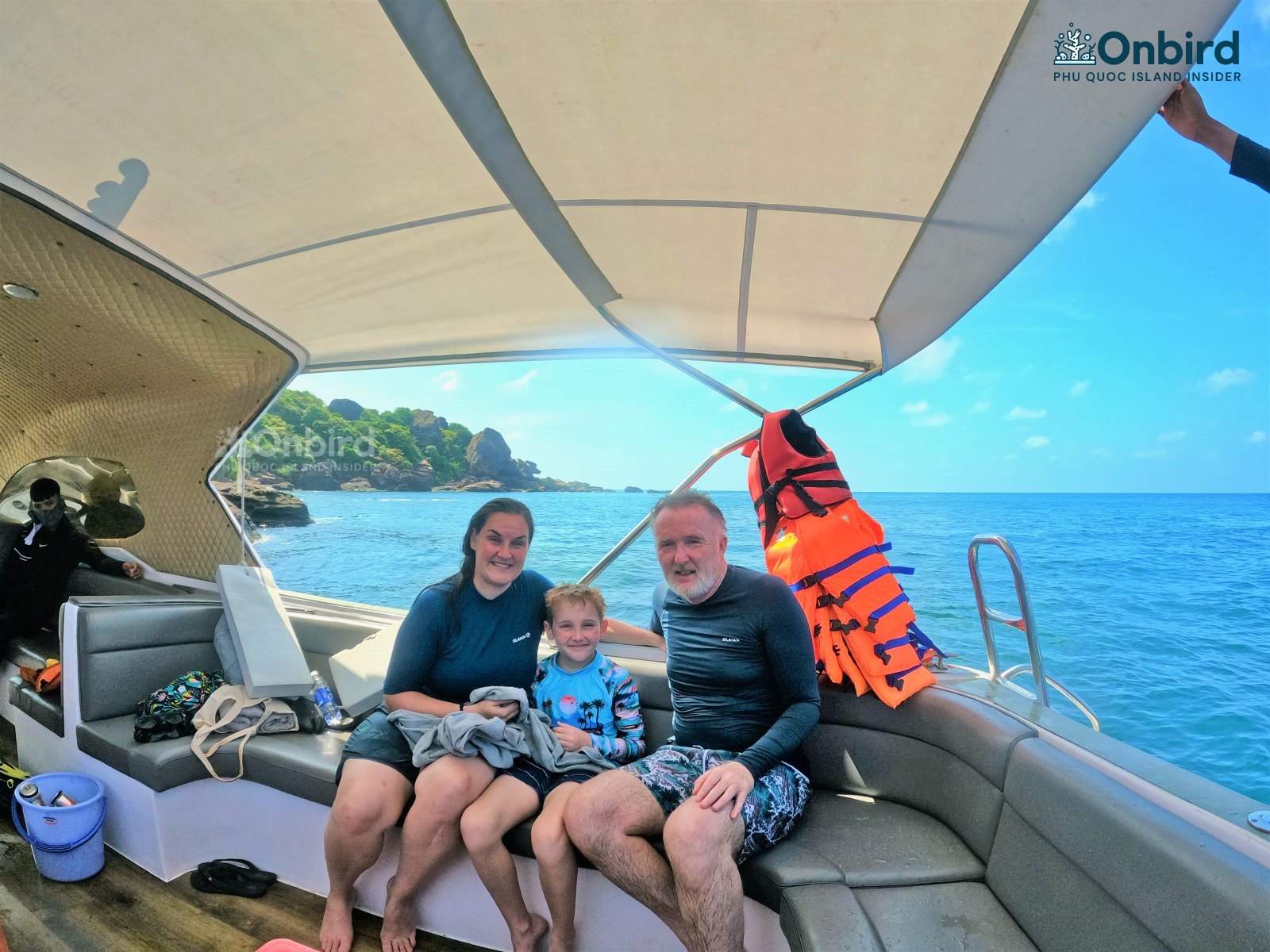 family with Kid snorkeling in Phu Quoc