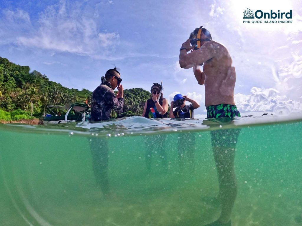 Snorkeling with kids