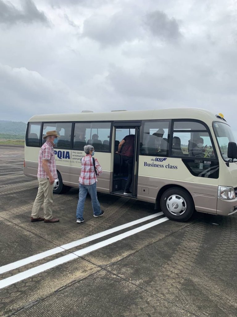 Private jet to Phu Quoc Island in covid time - Vietnam travel