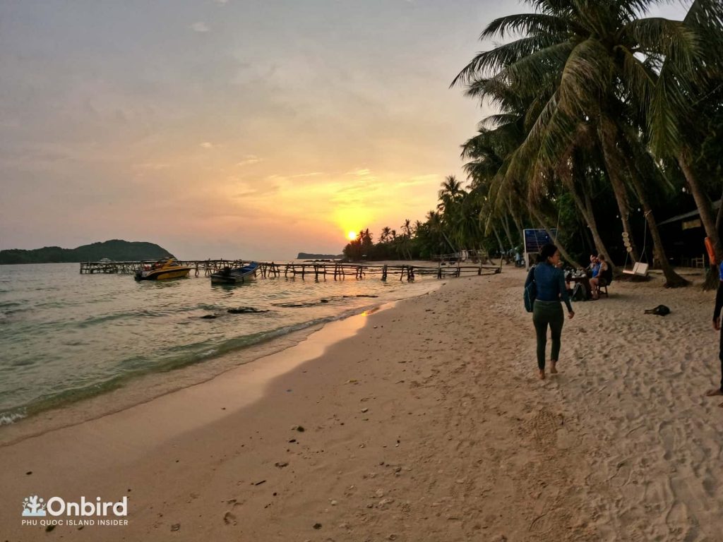 Sunset on May Rut Island, Phu Quoc Island, Vietnam