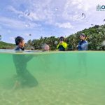 Private family kid snorkeling with OnBird Phu Quoc to explore Phu Quoc coral reefs