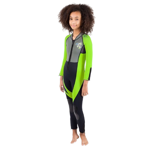 Kid long-sleeve wetsuit to protect from jellyfish and UV