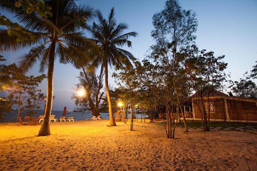 The Beachfront And Fine White Sands Eagerly Await Guests