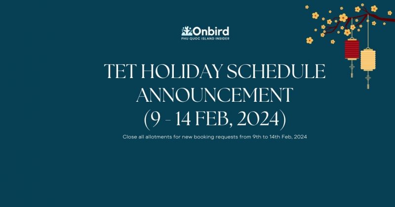 Tet Holiday Announcement