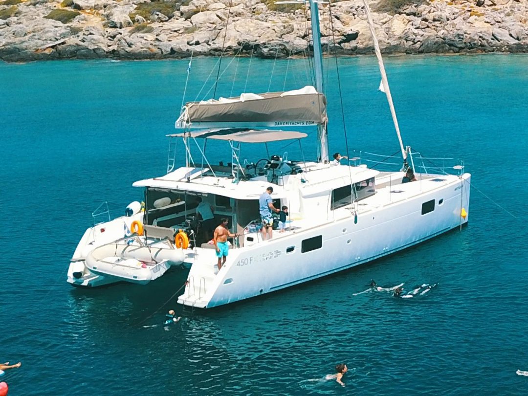 Luxury Yacht Catamaran Lagoon 450F in Phu Quoc Island, Vietnam