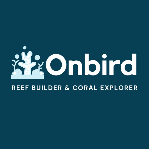 OnBird logo Reef Builder & Coral Explorer 2025