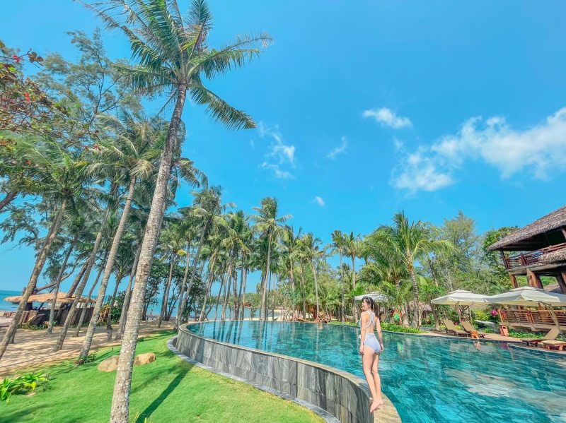 度假村的无边泳池 - Ocean Bay Phu Quoc