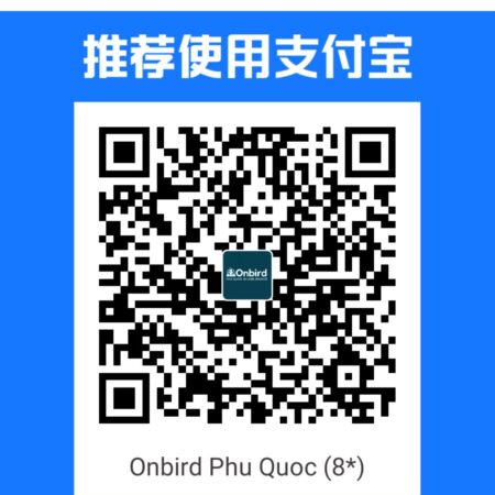 Onbird Phu Quoc Alipay - 支付宝