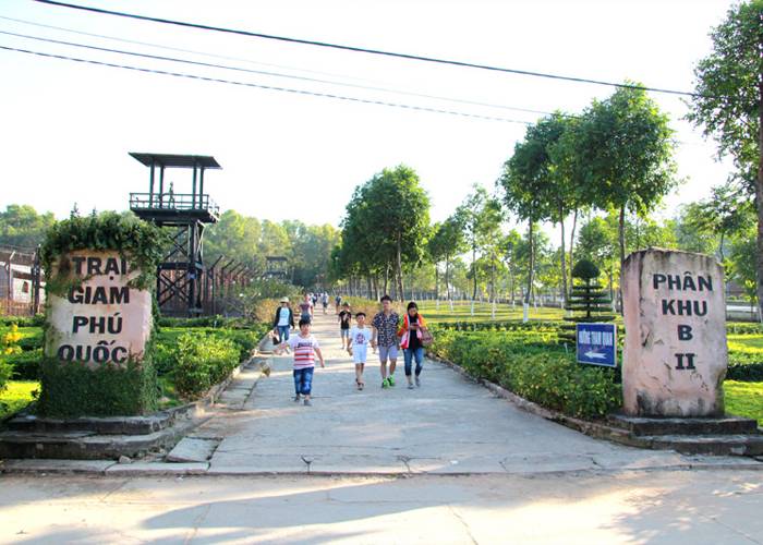 Entrance to Phu Quoc Prison Relic – Gate of Subdivision B2 (Credit: Internet