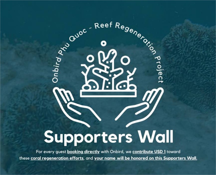 OnBird sẽ ghi nhận đóng góp của khách hàng tham gia ủng hộ chiến dịch trên Tường Vinh Danh tại website: onbird.vn/regeneration.