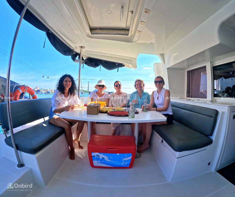 Trải nghiệm du thuyền tại Onbird có thể đáp ứng nhu cầu của đa dạng các nhóm khách