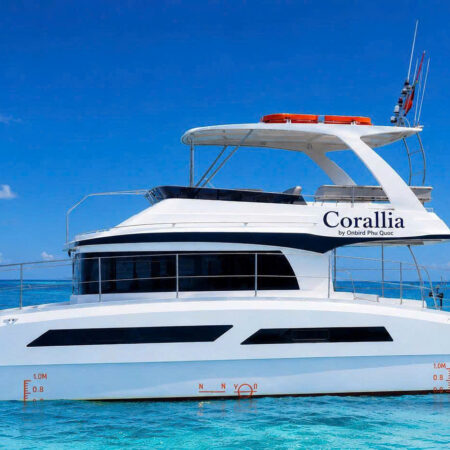 Discover the beauty of Phu Quoc aboard Corrallia's **small-group yacht** experiences, designed for travelers seeking a more intimate and relaxing adventure at sea. With limited guest numbers, each **small-group yacht** excursion offers personalized service, access to pristine islands and hidden beaches, crystal-clear snorkeling spots, and unforgettable coastal views. Whether you're sailing for a half-day escape or a scenic island-hopping journey, Corrallia delivers a premium yachting experience that combines comfort, exclusivity, and the natural beauty of Phu Quoc.